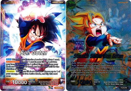 Son Goten // Staunch Striker Son Goten (P-073) [Promotion Cards] | Shuffle n Cut Hobbies & Games