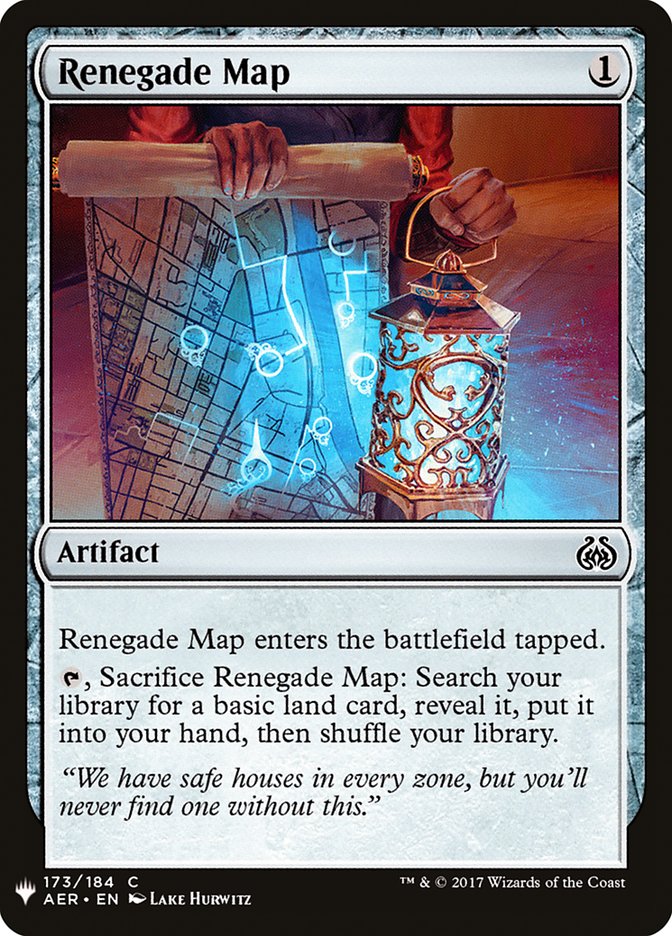 Renegade Map [Mystery Booster] | Shuffle n Cut Hobbies & Games