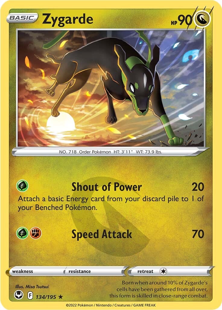 Zygarde (134/195) [Sword & Shield: Silver Tempest] | Shuffle n Cut Hobbies & Games