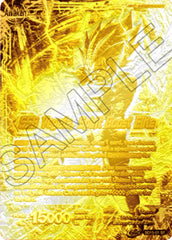 Vegeta // SSB Vegeta, Spirit Boost Elite (2021 Championship 3rd Place) (Metal Gold Foil) (SD15-01) [Tournament Promotion Cards] | Shuffle n Cut Hobbies & Games