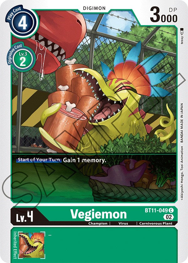 Vegiemon [BT11-049] [Dimensional Phase] | Shuffle n Cut Hobbies & Games