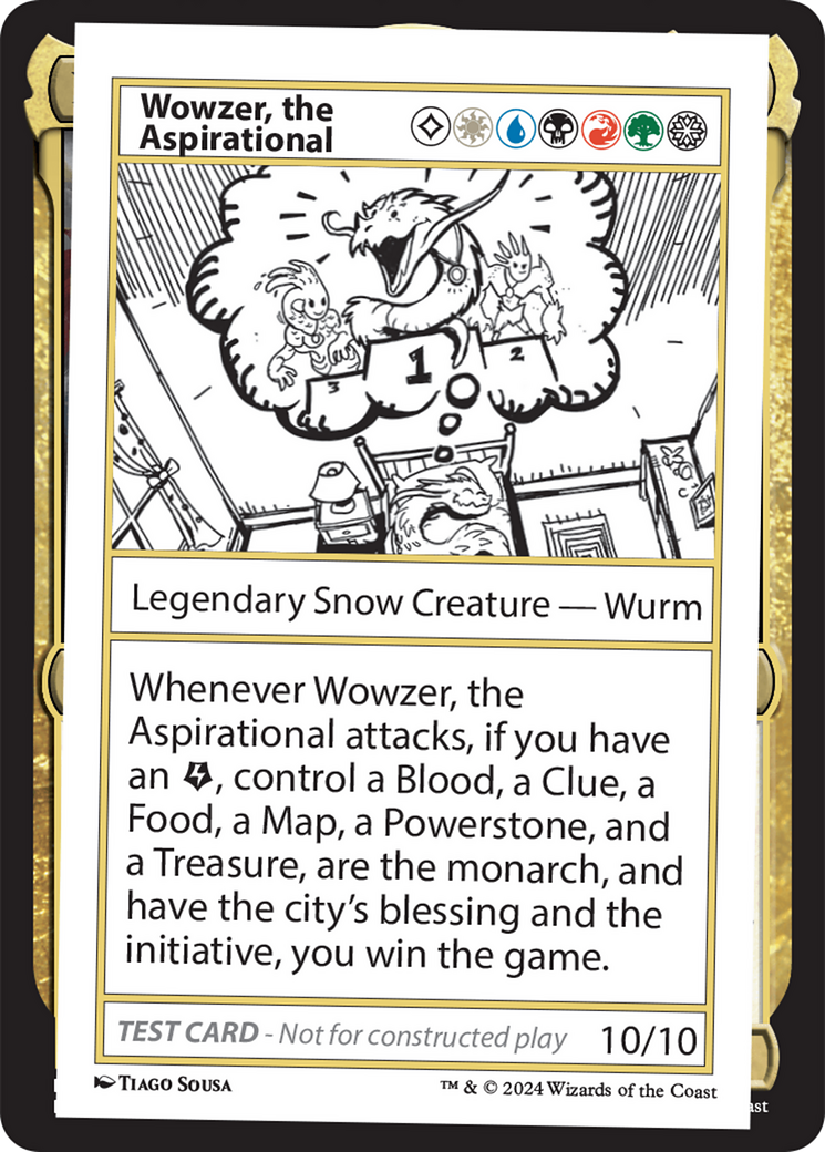 Wowzer, the Aspirational [Mystery Booster 2 Playtest Cards] | Shuffle n Cut Hobbies & Games