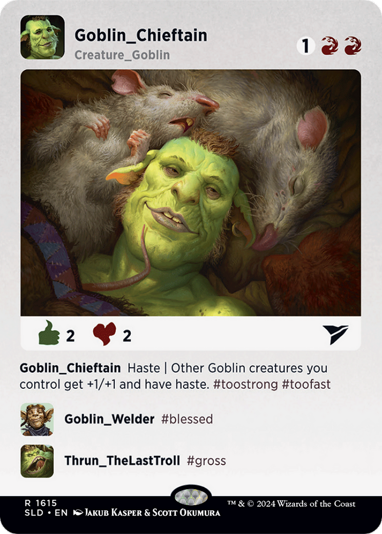 Goblin Chieftain [Secret Lair Drop Series] | Shuffle n Cut Hobbies & Games