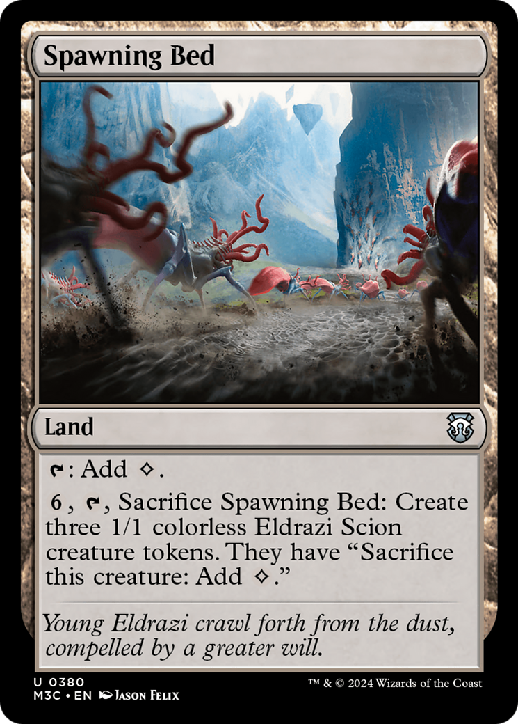 Spawning Bed (Ripple Foil) [Modern Horizons 3 Commander] | Shuffle n Cut Hobbies & Games