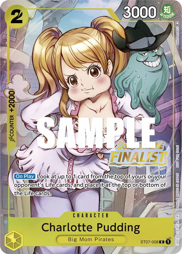 Charlotte Pudding (Offline Regional 2023) [Finalist] [One Piece Promotion Cards] | Shuffle n Cut Hobbies & Games