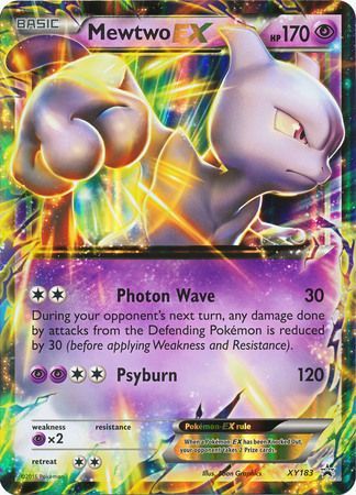 Mewtwo EX (XY183) (Jumbo Card) [XY: Black Star Promos] | Shuffle n Cut Hobbies & Games