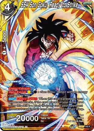 SS4 Son Goku, Ready to Strike (BT16-146) [Realm of the Gods] | Shuffle n Cut Hobbies & Games