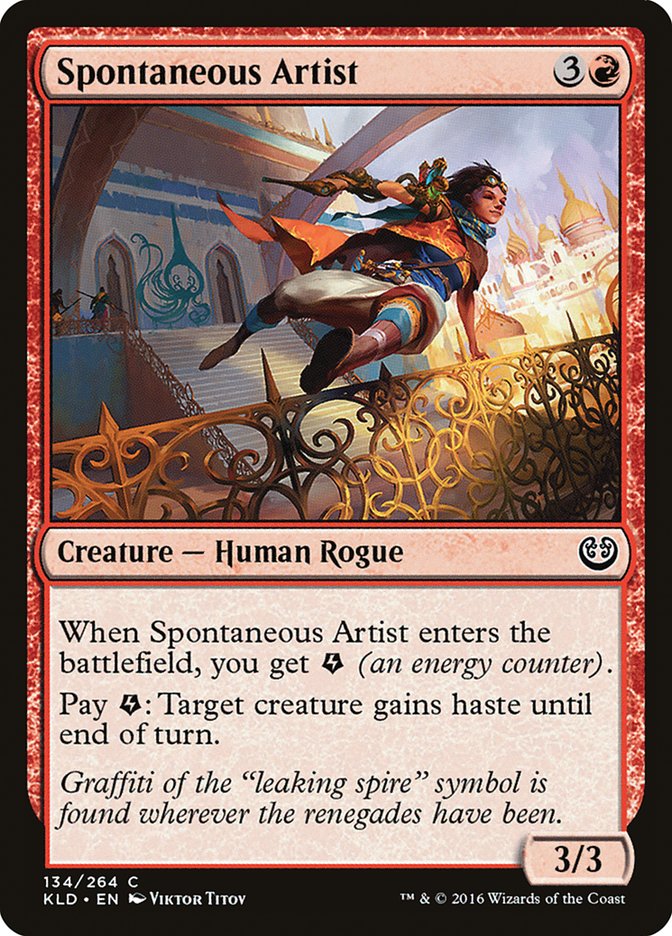 Spontaneous Artist [Kaladesh] | Shuffle n Cut Hobbies & Games