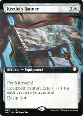 Kemba's Banner (Extended Art) [Phyrexia: All Will Be One Commander] | Shuffle n Cut Hobbies & Games