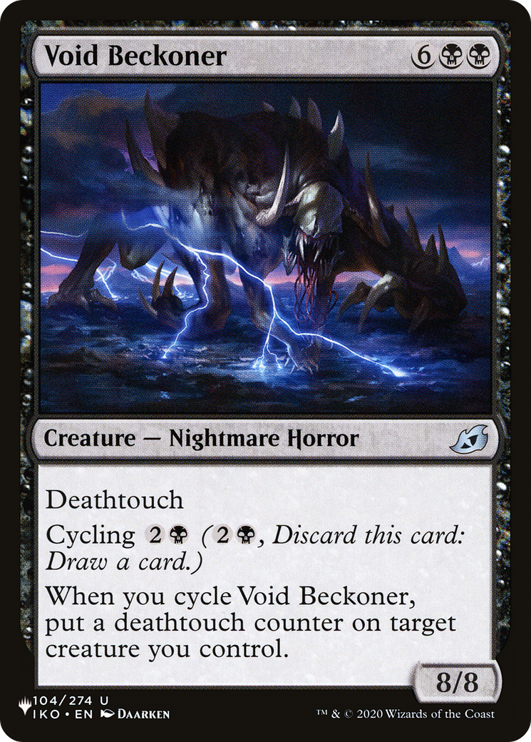 Void Beckoner [The List] | Shuffle n Cut Hobbies & Games