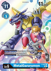 MetalGarurumon [P-051] [Promotional Cards] | Shuffle n Cut Hobbies & Games