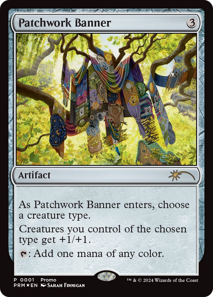 Patchwork Banner [Media Promos] | Shuffle n Cut Hobbies & Games