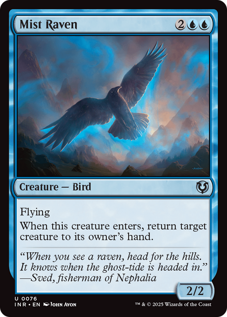 Mist Raven [Innistrad Remastered] | Shuffle n Cut Hobbies & Games