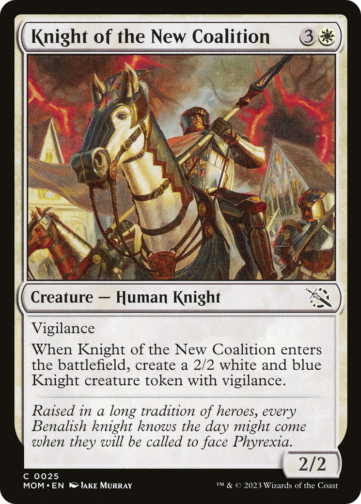 Knight of the New Coalition [March of the Machine] | Shuffle n Cut Hobbies & Games