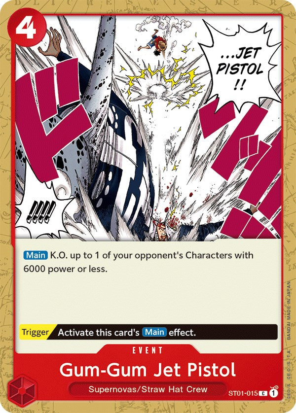 Gum-Gum Jet Pistol [Starter Deck: Straw Hat Crew] | Shuffle n Cut Hobbies & Games