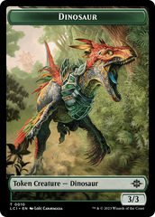 Map // Dinosaur (0010) Double-Sided Token [The Lost Caverns of Ixalan Tokens] | Shuffle n Cut Hobbies & Games