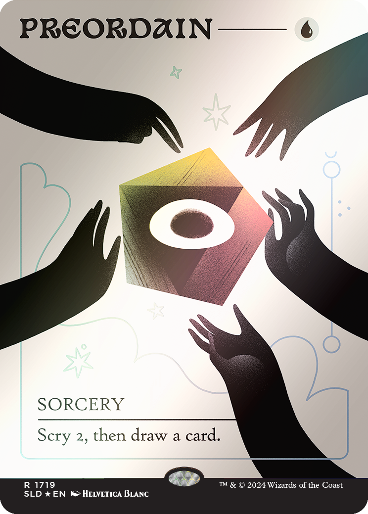 Preordain (1719) (Rainbow Foil) [Secret Lair Drop Series] | Shuffle n Cut Hobbies & Games