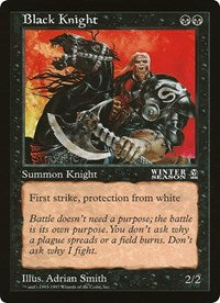 Black Knight (Oversized) [Oversize Cards] | Shuffle n Cut Hobbies & Games