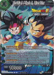 Son Goku Jr. & Vegeta Jr., Saiyan Scions (Card Game Fest 2022) (EX13-30) [Tournament Promotion Cards] | Shuffle n Cut Hobbies & Games