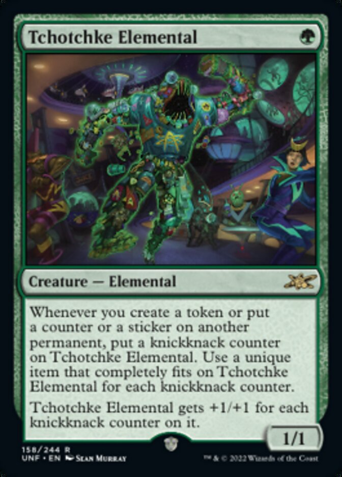 Tchotchke Elemental [Unfinity] | Shuffle n Cut Hobbies & Games