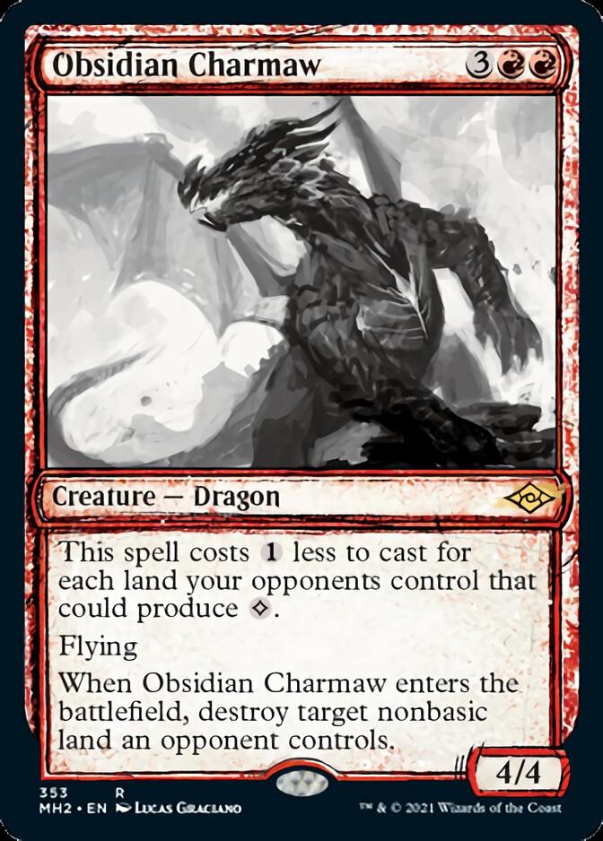 Obsidian Charmaw (Sketch) [Modern Horizons 2] | Shuffle n Cut Hobbies & Games