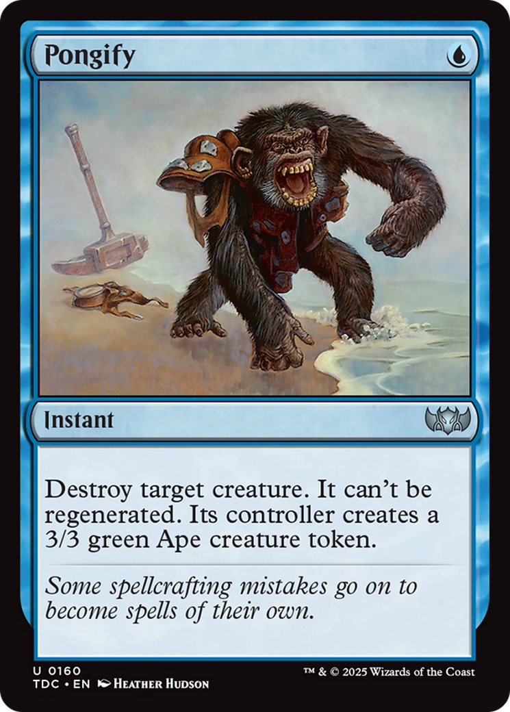 Pongify [Tarkir: Dragonstorm Commander] | Shuffle n Cut Hobbies & Games