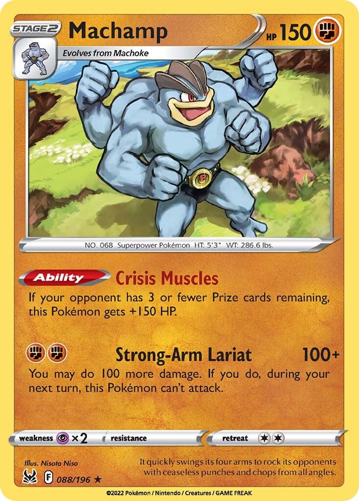 Machamp (088/196) [Sword & Shield: Lost Origin] | Shuffle n Cut Hobbies & Games