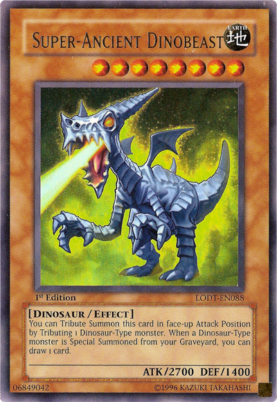 Super-Ancient Dinobeast [LODT-EN088] Ultra Rare | Shuffle n Cut Hobbies & Games