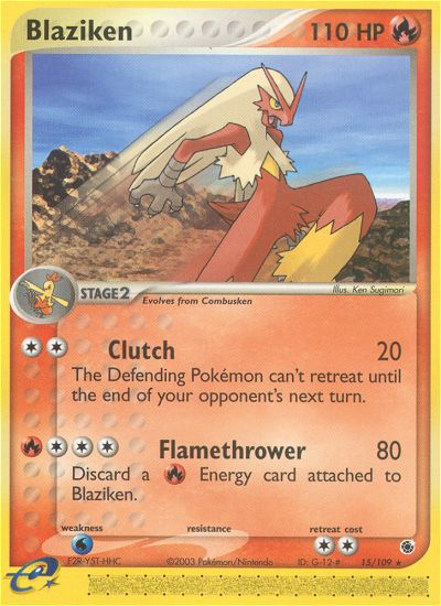 Blaziken (15/109) [EX: Ruby & Sapphire] | Shuffle n Cut Hobbies & Games