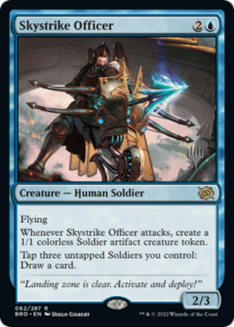 Skystrike Officer (Promo Pack) [The Brothers' War Promos] | Shuffle n Cut Hobbies & Games