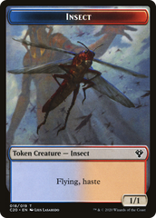 Treasure // Insect Double-Sided Token [Secret Lair: Heads I Win, Tails You Lose Tokens] | Shuffle n Cut Hobbies & Games