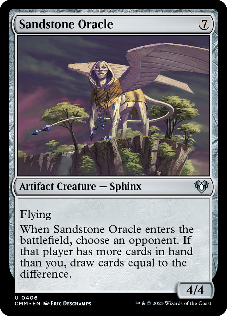 Sandstone Oracle [Commander Masters] | Shuffle n Cut Hobbies & Games