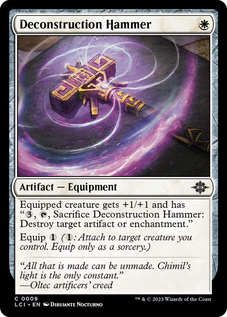 Deconstruction Hammer [The Lost Caverns of Ixalan] | Shuffle n Cut Hobbies & Games