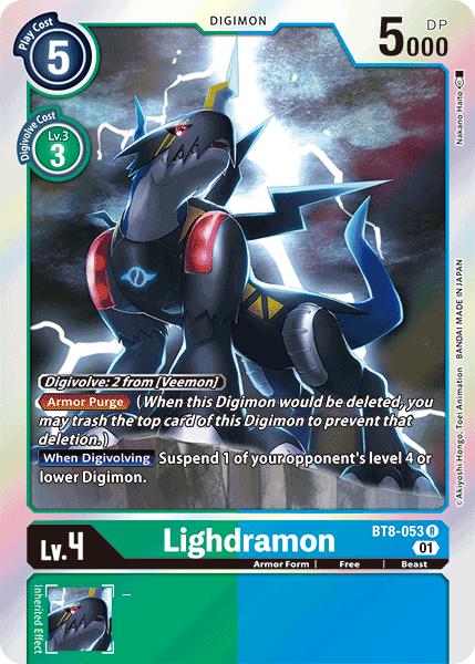 Lighdramon [BT8-053] [New Awakening] | Shuffle n Cut Hobbies & Games