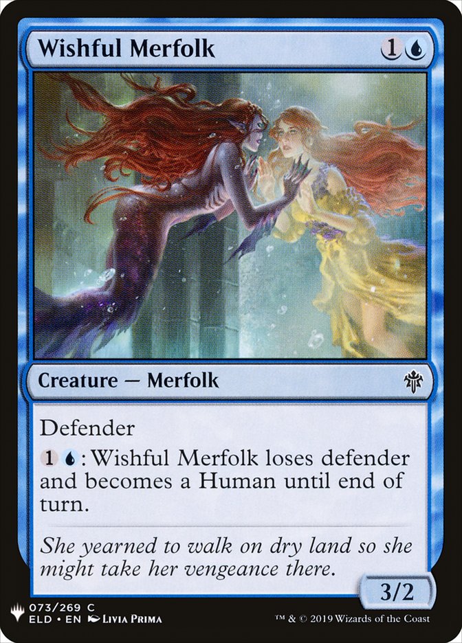 Wishful Merfolk [Mystery Booster] | Shuffle n Cut Hobbies & Games