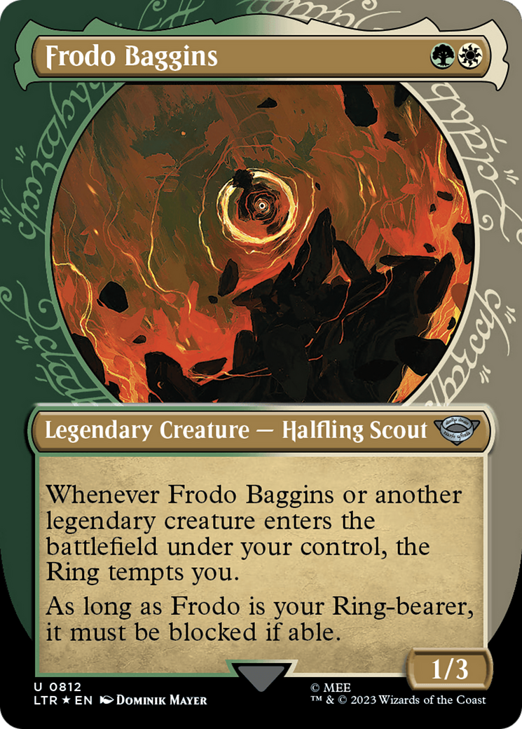 Frodo Baggins (Showcase) (Surge Foil) [The Lord of the Rings: Tales of Middle-Earth] | Shuffle n Cut Hobbies & Games