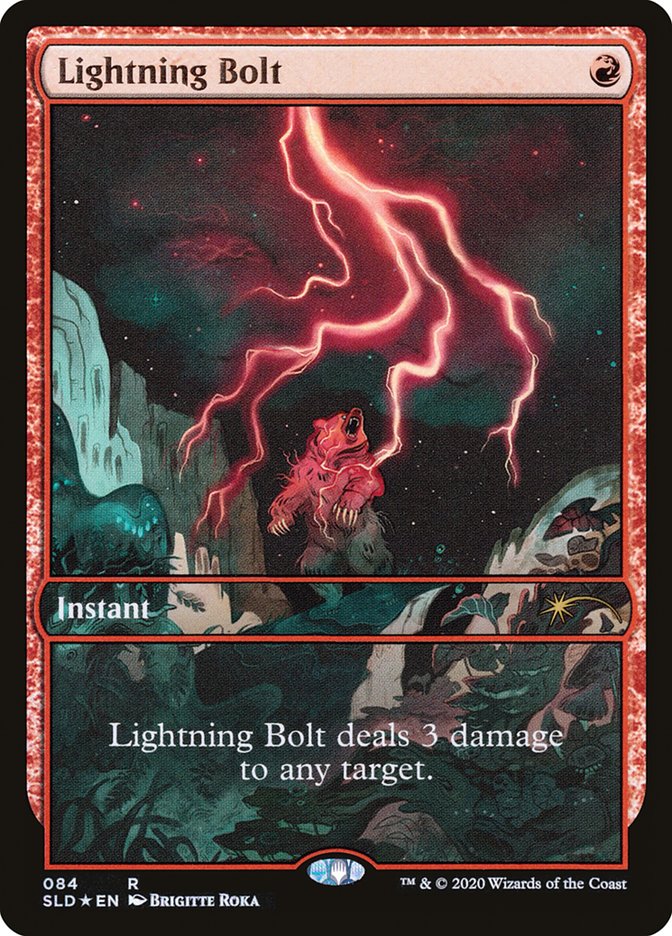 Lightning Bolt (084) [Secret Lair Drop Series] | Shuffle n Cut Hobbies & Games