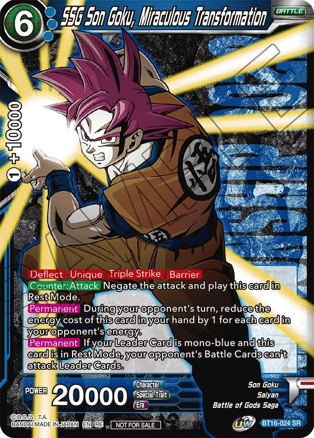 SSG Son Goku, Miraculous Transformation (Championship 2022) (BT15-024) [Promotion Cards] | Shuffle n Cut Hobbies & Games