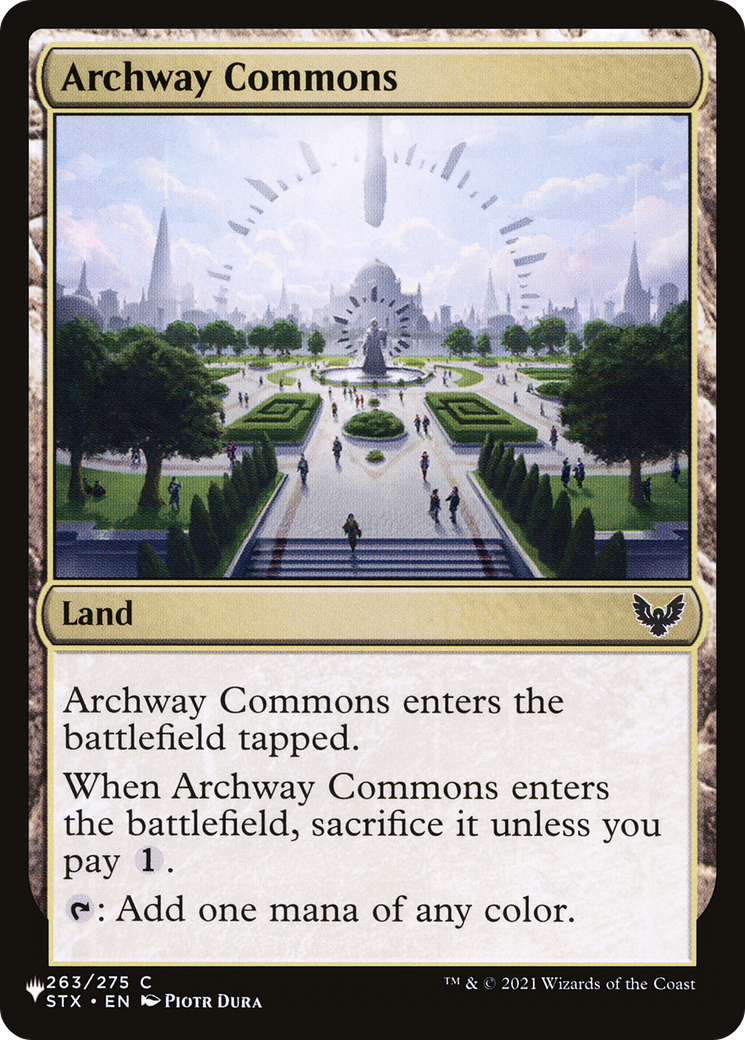 Archway Commons [The List] | Shuffle n Cut Hobbies & Games