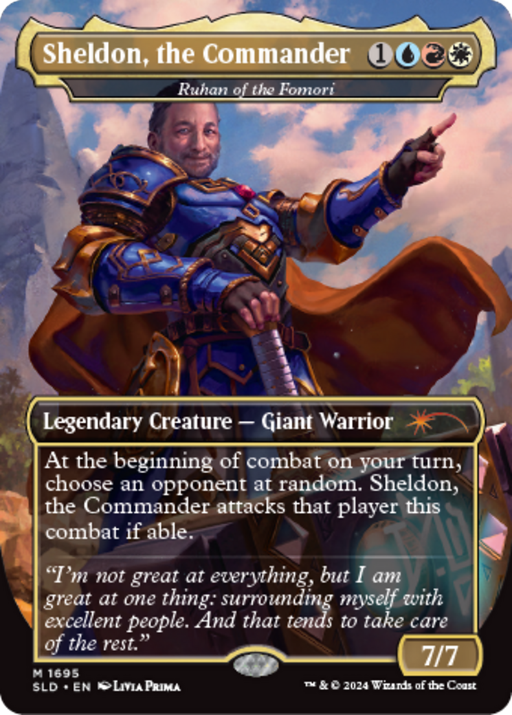 Ruhan of the Fomori - Sheldon, the Commander [Secret Lair: Sheldon's Spellbook] | Shuffle n Cut Hobbies & Games