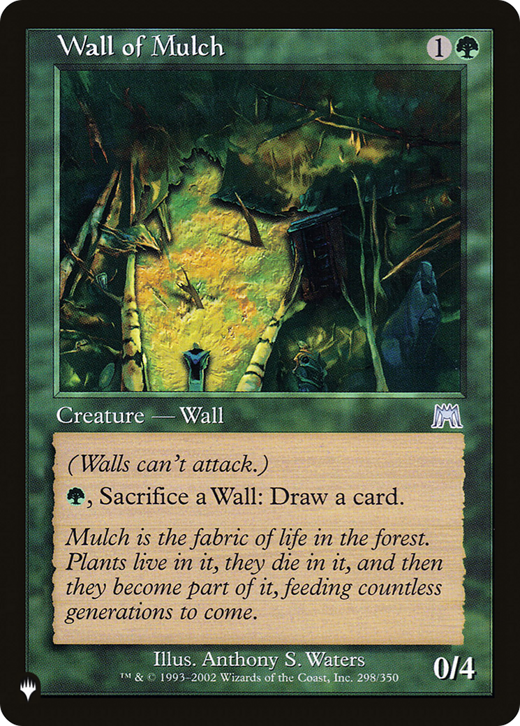 Wall of Mulch [The List] | Shuffle n Cut Hobbies & Games