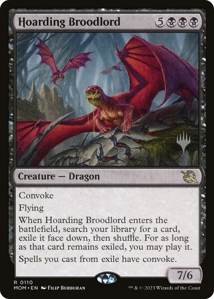 Hoarding Broodlord (Promo Pack) [March of the Machine Promos] | Shuffle n Cut Hobbies & Games