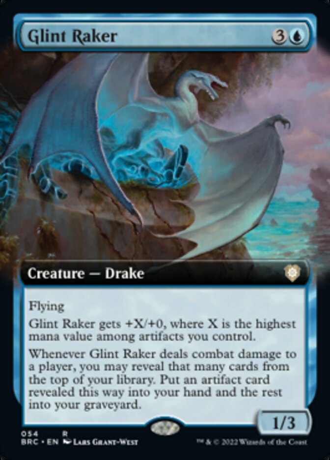 Glint Raker (Extended Art) [The Brothers' War Commander] | Shuffle n Cut Hobbies & Games