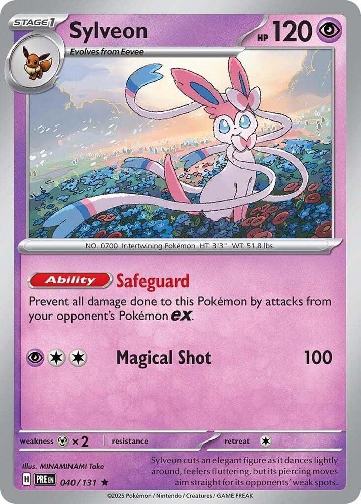 Sylveon (040/131) [Scarlet & Violet: Prismatic Evolutions] | Shuffle n Cut Hobbies & Games