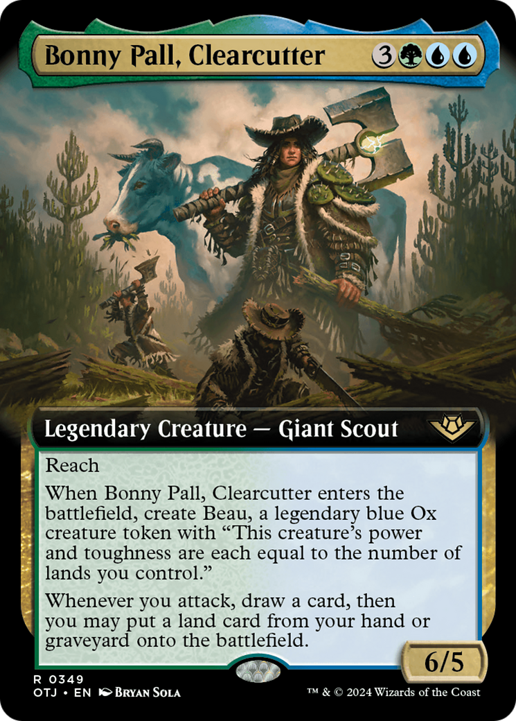 Bonny Pall, Clearcutter (Extended Art) [Outlaws of Thunder Junction] | Shuffle n Cut Hobbies & Games