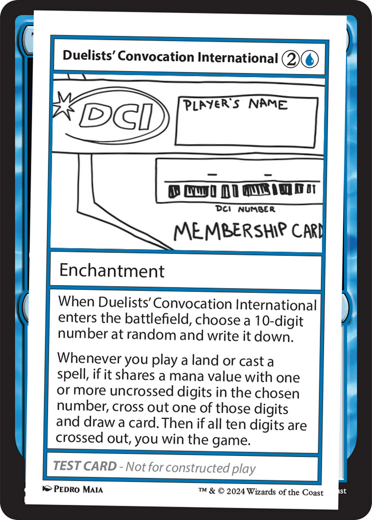 Duelists' Convocation International [Mystery Booster 2 Playtest Cards] | Shuffle n Cut Hobbies & Games