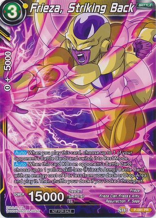 Frieza, Striking Back (P-081) [Promotion Cards] | Shuffle n Cut Hobbies & Games