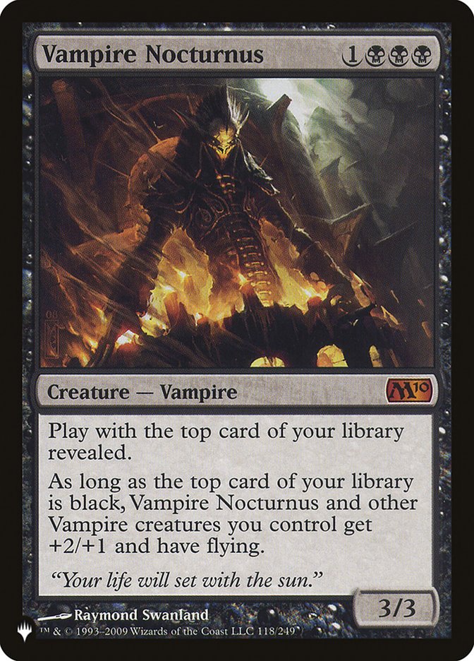 Vampire Nocturnus [The List] | Shuffle n Cut Hobbies & Games