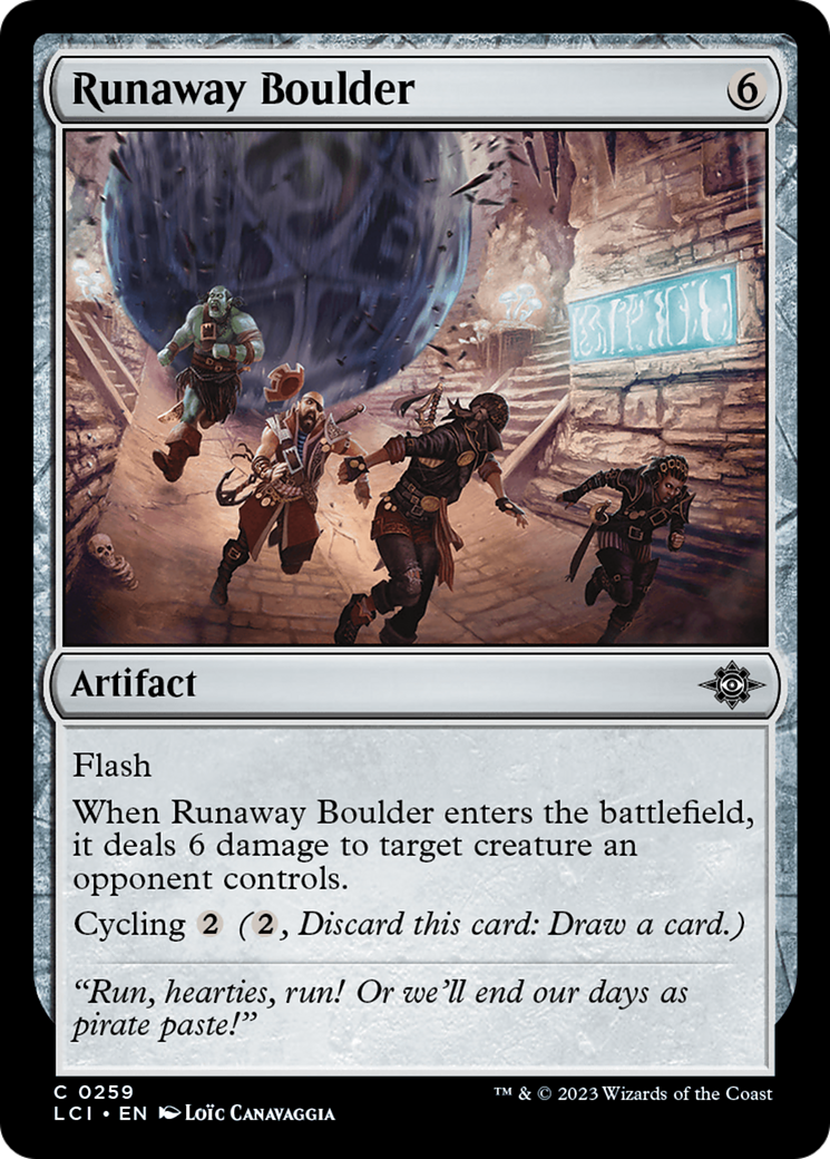 Runaway Boulder [The Lost Caverns of Ixalan] | Shuffle n Cut Hobbies & Games