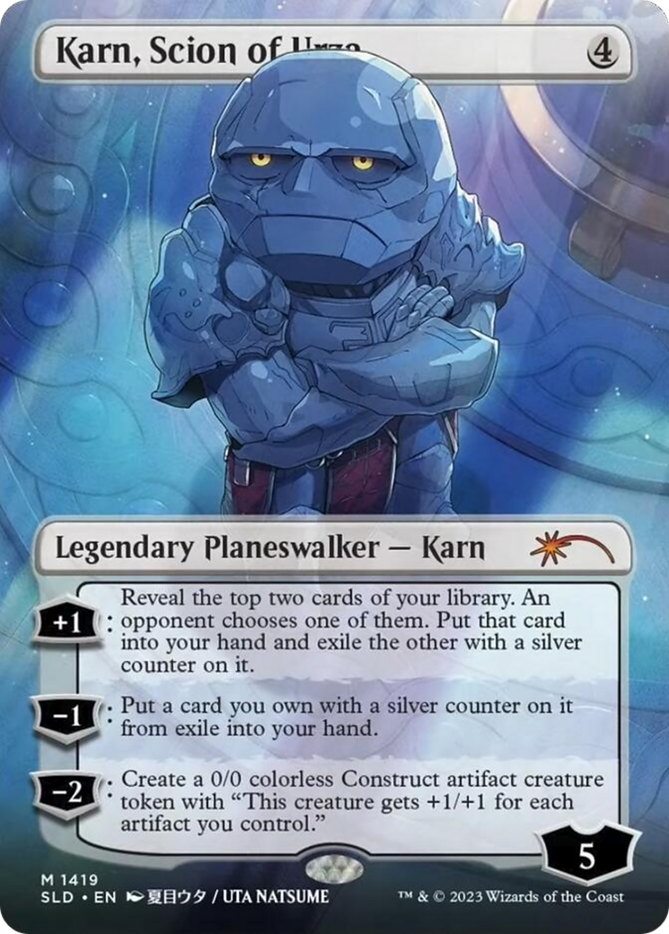 Karn, Scion of Urza (Rainbow Foil) [Secret Lair Drop Series] | Shuffle n Cut Hobbies & Games